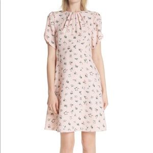 Kate Spade Floral Tulip Sleeve Dress NWT Size 14